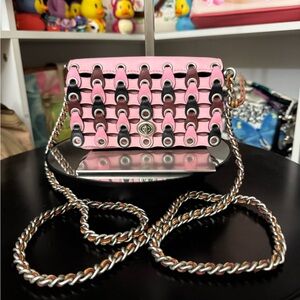 Coach 1941 Pink Dinkier Colorblock Crossbody Bag